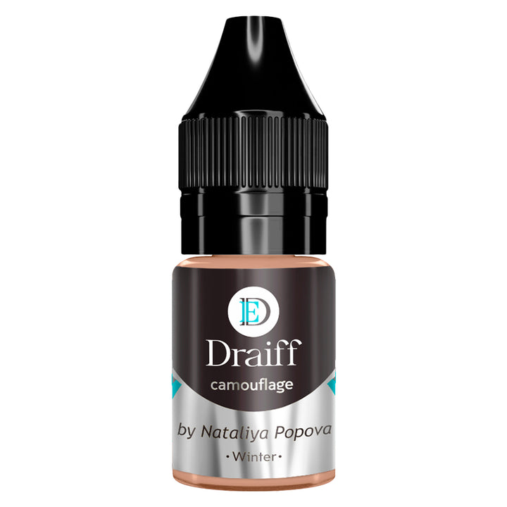 Draiff Camouflage Pigment Winter - Permanent Makeup Pigments 6ml bottle.