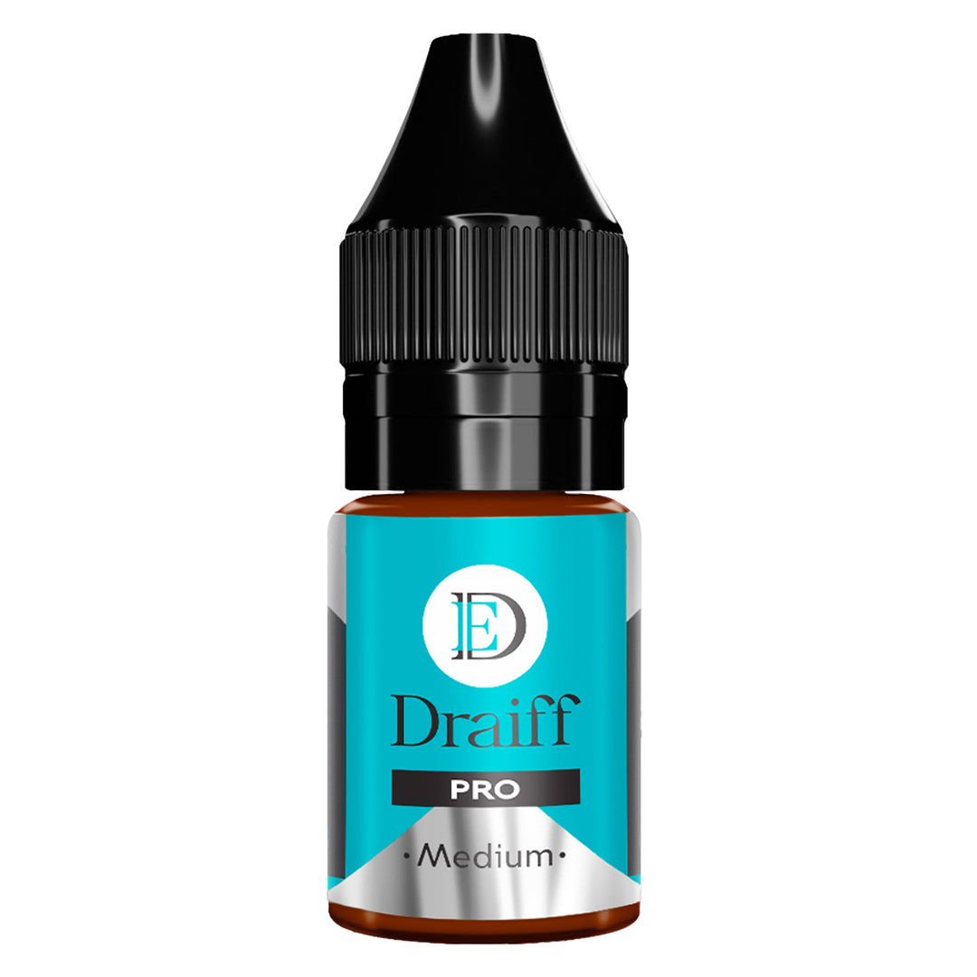 Draiff Pro for Eyebrows Medium - Permanent Makeup Pigments 6ml bottle.