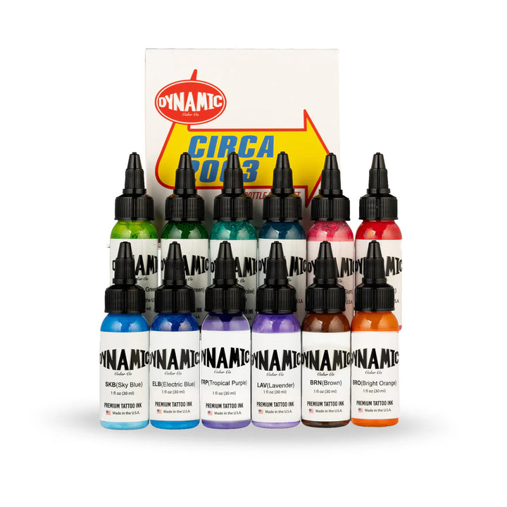 Dynamic Circa 2003 Color Tattoo Ink Set