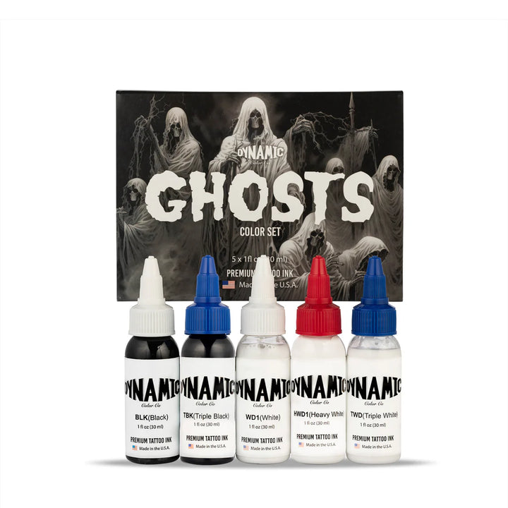 Dynamic Ghosts Tattoo Ink Set