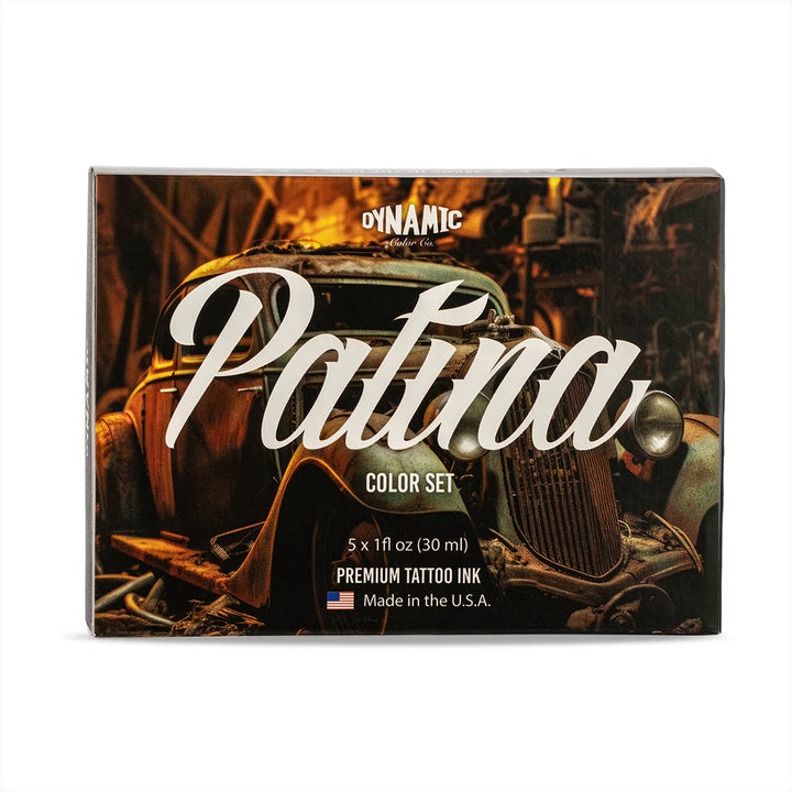 Dynamic Patina Color Tattoo Ink Set