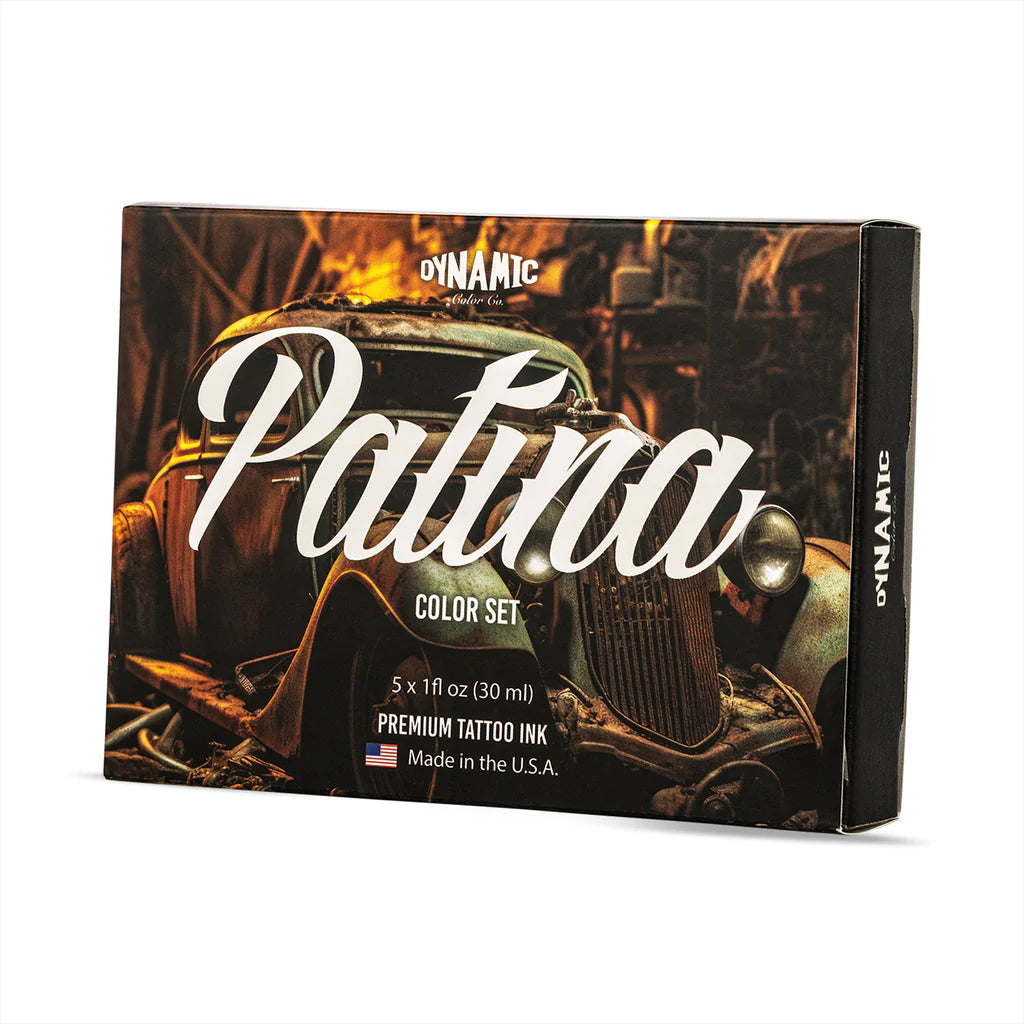 Dynamic Patina Color Tattoo Ink Set