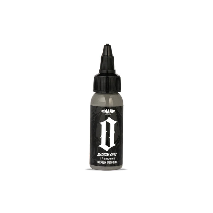 Dynamic Smoke Opaque Greys Tattoo Ink Set