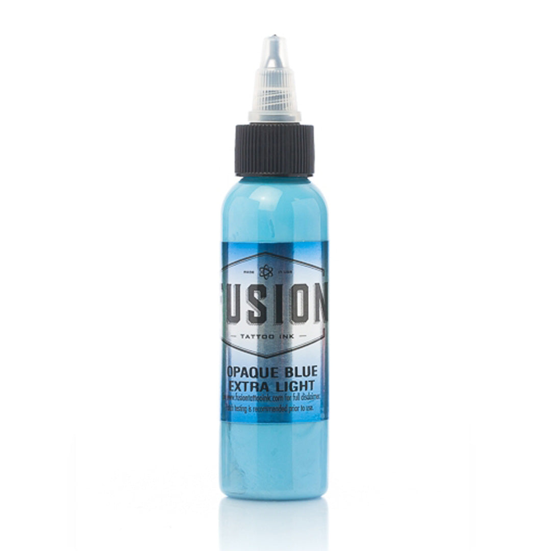 Fusion Opaque Blue Extra Light Tattoo Ink